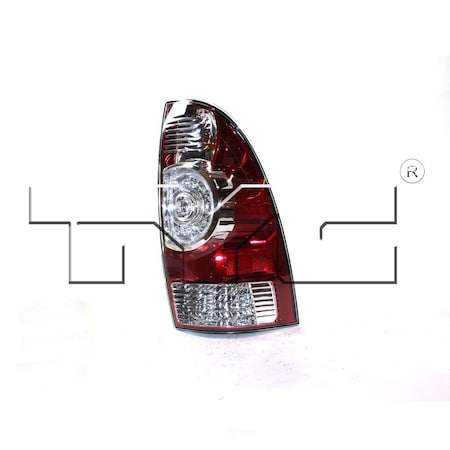 Tyc Tail Light Assembly, No Tyc 11-6305-00 11-6305-00